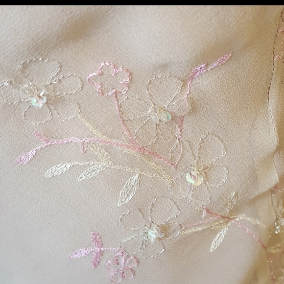 Jonathan Martin - Romantic Silk Layered Dress - Picture 4 of 4